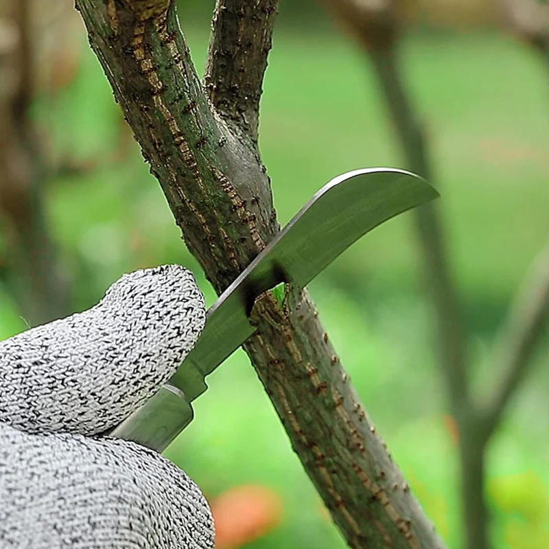 Folding Grafting Knife Grafting Knife Double Blades For Pruning Budding Plants Floral Fruit Tree