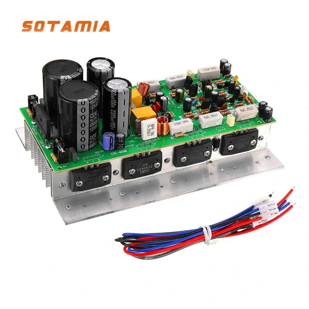 

SOTAMIA 450Wx2 Power Amplifier Audio SanKen1494/3858 2.0 Hifi Music Stereo Home Amplifier Mono 800W Sound Amplificador Home Amp