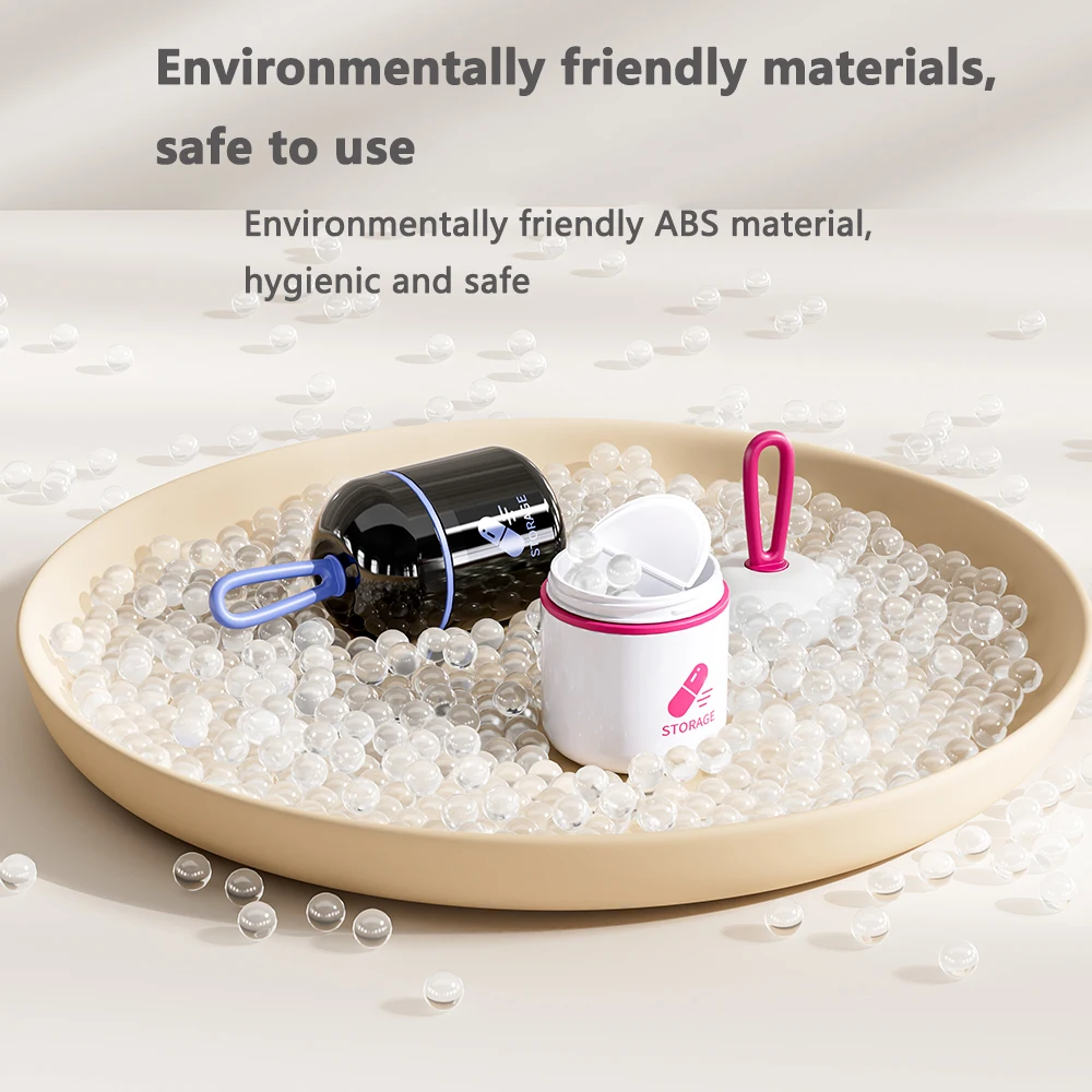 صندوق حبوب دائري علبة حبوب منع الحمل توزيع الأدوية...