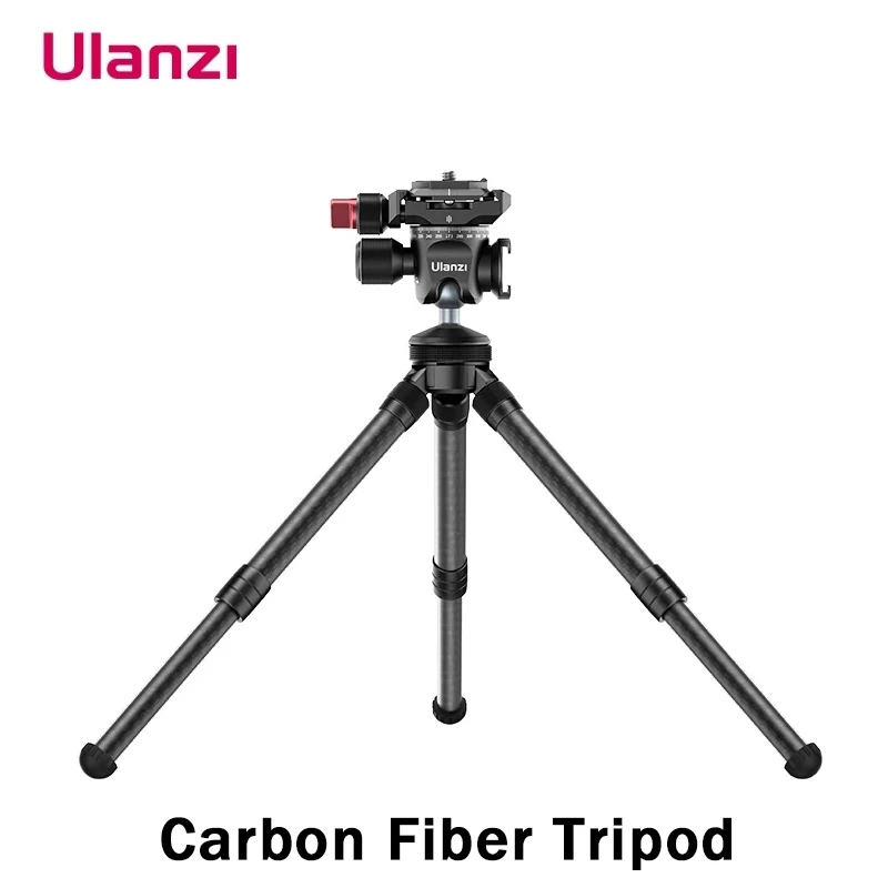 ULANZI MT-88 Kamera Tischstativ Overhead Stativ mit 360° Panoramakopf, Lichtstativ Webcam Halterung mit 1/4 Kugelkopf für DSLR Kamera, Ringlicht, Live Streaming, Videoaufnahme, Max. Belastung 6 kg