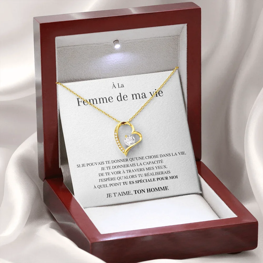 Coppia Di Collane Con Incisione Romantica – Regalo Per Fidanzati E Mogli - 2
