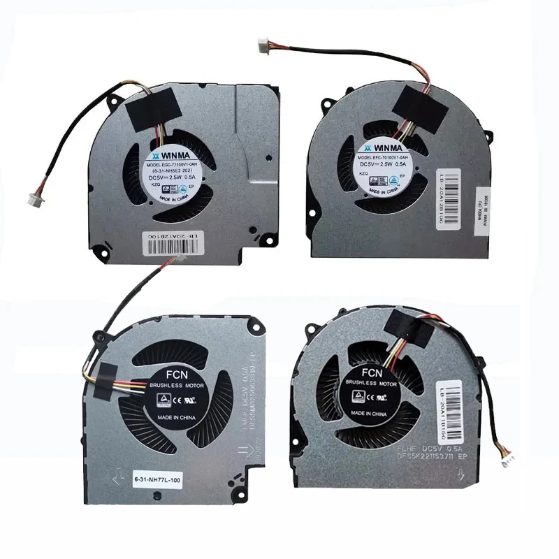 New-Genuine-Laptop-Cooler-CPU-GPU-Cooling-Fan-For-Thunderobot-911ME ...