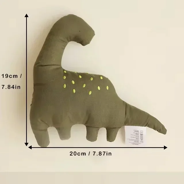 New Nordic Baby Dinosaur Soothes Doll Boy Creative Plush Toy Give Baby Gifts Cartoon Doll Children's Room Decoration For Kid Toy