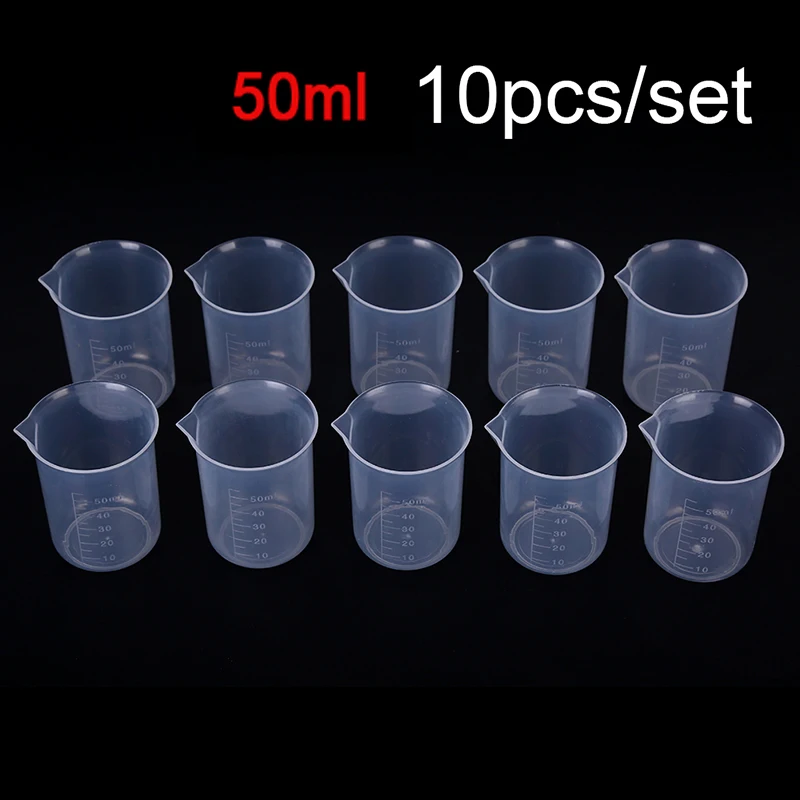 10 adet boya karıştırma kalibre fincan plastik boya karıştırma bardakları 600ml karıştırma tencere doğru karıştırma boya ve sıvı