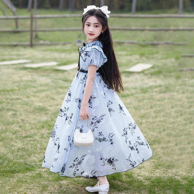 Casual Long Frock For Child Cute Long Frocks