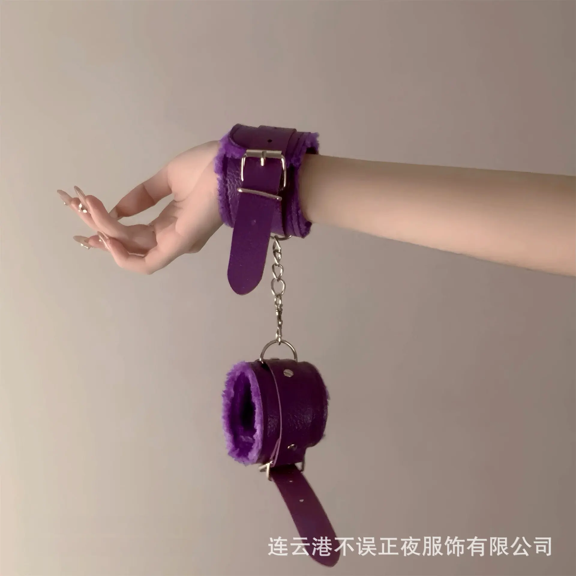 Furry Handcuffs Adult Role-playing Props Toy Underwear Creative Nighttime Fun Soft Material Sexual Health And Happiness