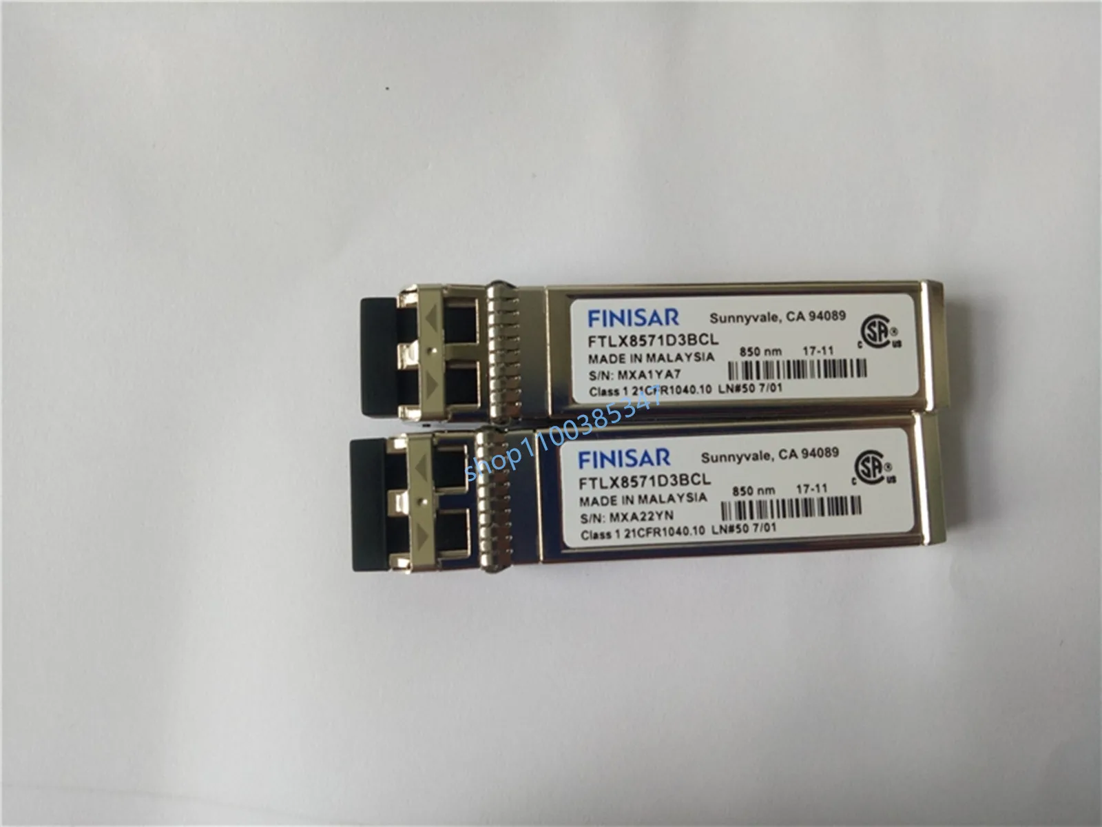 Finisar fiber sfp FTLX8571D3BCL/SFP 10g optical switch/SR 850NM 10G Network adapter Switch Optical fiber module/Switch port SFP