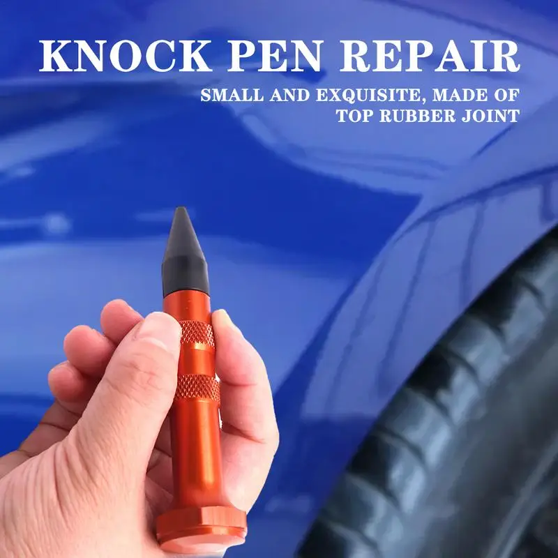 

9pcs Paintles K nock Down Pen Car Panel Dent Remover Automotive Body Repair Hand Tools Auto Maintenance Parts Metal Tap Down Pen