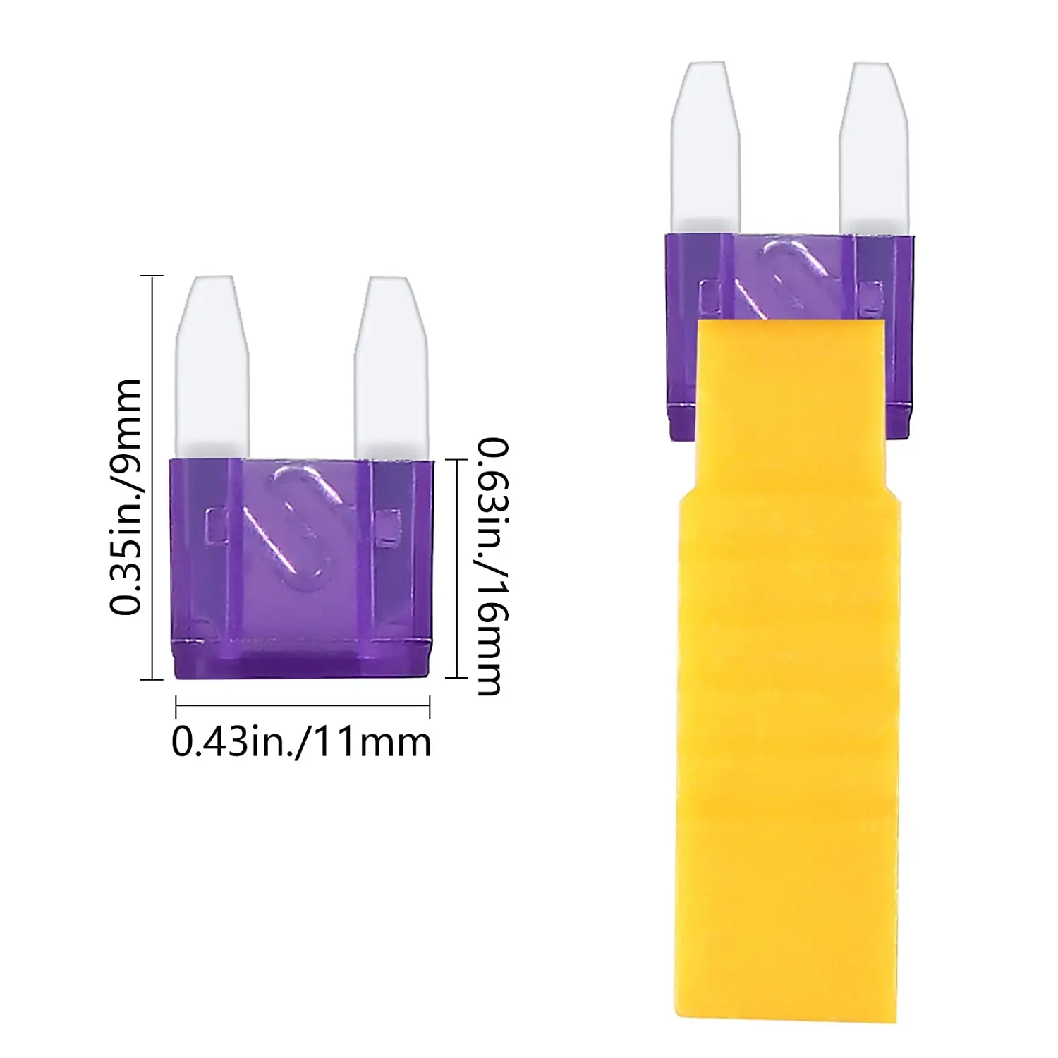 Car Fuse Kit 100/120pcs Car Blade Fuses Assortment Kit Automotive Replacement Fuses Low Profile Mini Blade Car Boat Truck