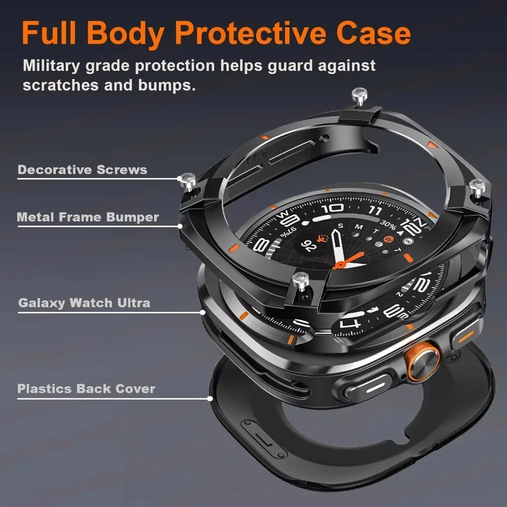 Premium Aluminium Alloy Metal Bumper Protective Case Cover - Sleek Design