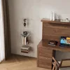 Bookcase Modern Storage Shelf Small Acrylic Ladder Bookshelf Librero 4-Tier Clear Wall Mounted Book Shelf for Small Spaces 59 5