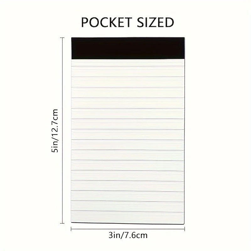 Set di 3 libri, con quaderno a griglia, quaderno da 3 x 5 pollici con quaderno a griglia, 30 pagine per libro, perfetto per scuole e uffici - immagine 4