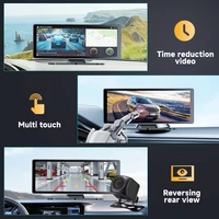 BEPOCAM 8.1 ''écran Carplay pour voiture sans fil CarPlay Android Auto lecteur vidéo multimédia autoradio universelle AUX FM autoradio 5