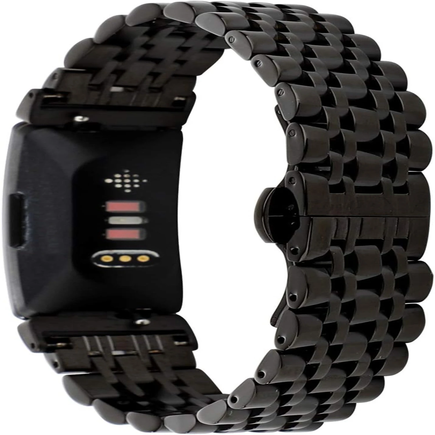 Modern and chic high-quality stainless steel replacement bands for Inspire HR and Inspire-Sleek, stylish metal bracelet wristb