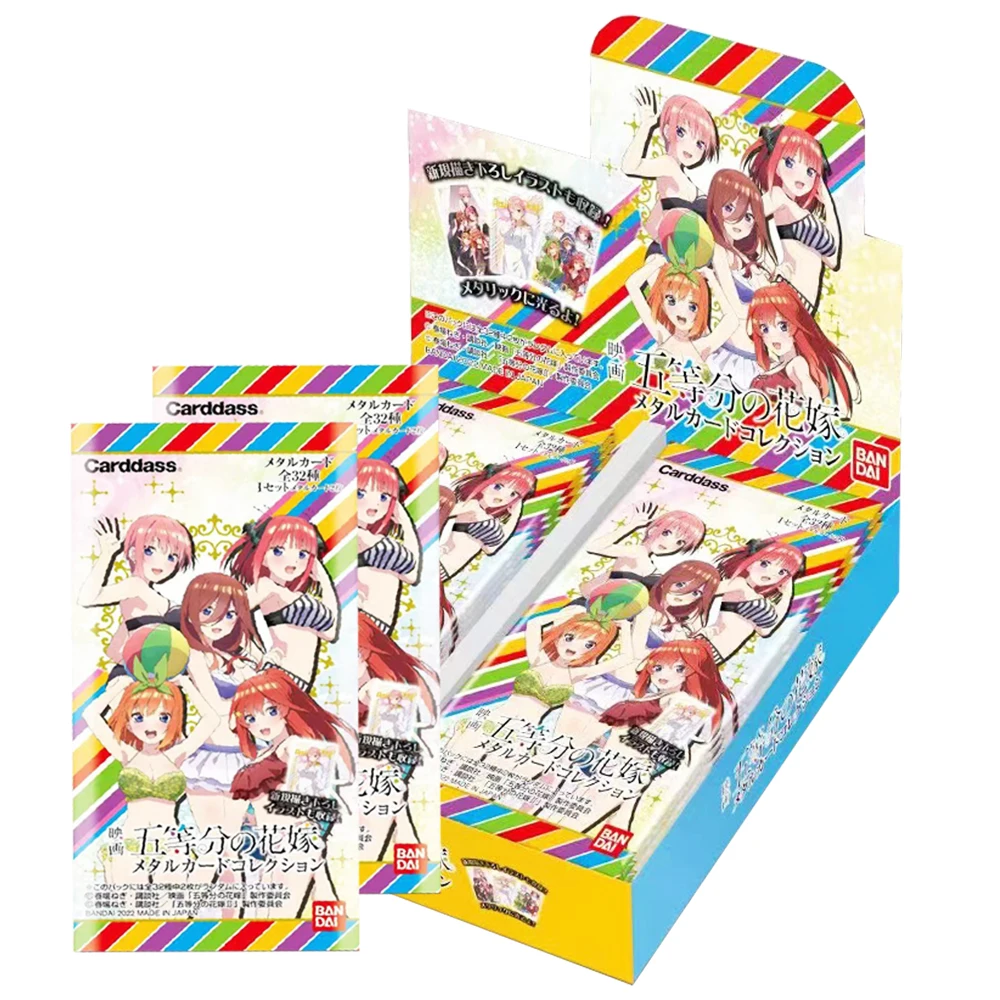 

BANDAI The Quintessential Quintuplets Lovelive SPY x FAMILY Jujutsu Kaisen Ultraman Playing Cards Board Games Collection Cards