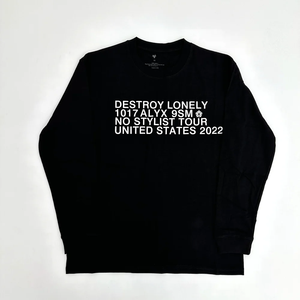 destroy lonely NOSTYLIS tour ロンT High New 2023 Men Playboi Carti Destroy Lonely T Shirts T