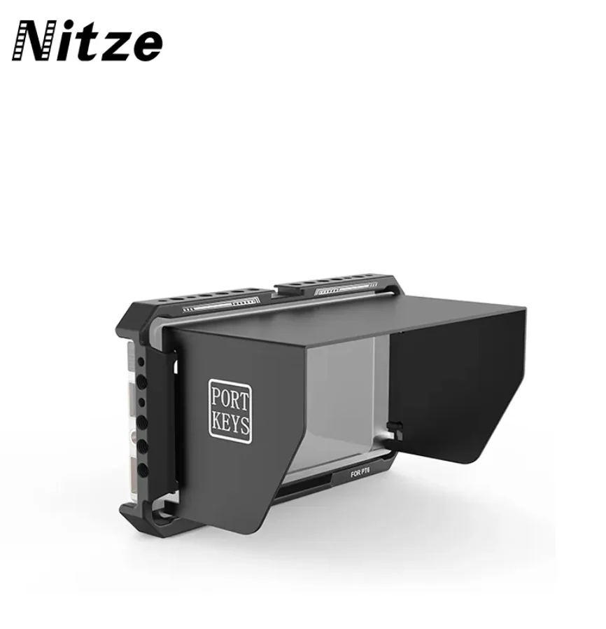 Gabbia Per Monitor PortKeys PT6 Nitze JT-I02A - Con Rail NATO E Montatura Cold Shoe, Lega Di Alluminio - Foto 12