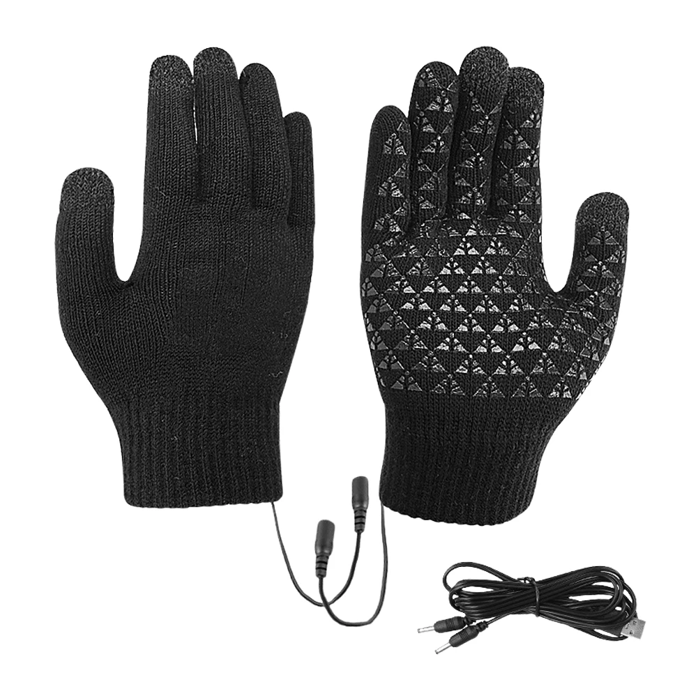 thumbnail image 2 of Hand Warmers USB Rechargeable Electric Heating Gloves Winter Warm Touchscreen Hand Warmer US Best Heated Glove Liners 2 of 11
