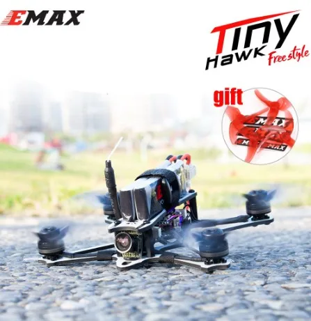 EMAX Tinyhawk Freestyle 115mm 2.5inch F4 5A ESC FPV Racing RC Drone BNF Version Frsky Compatible FPV Drone