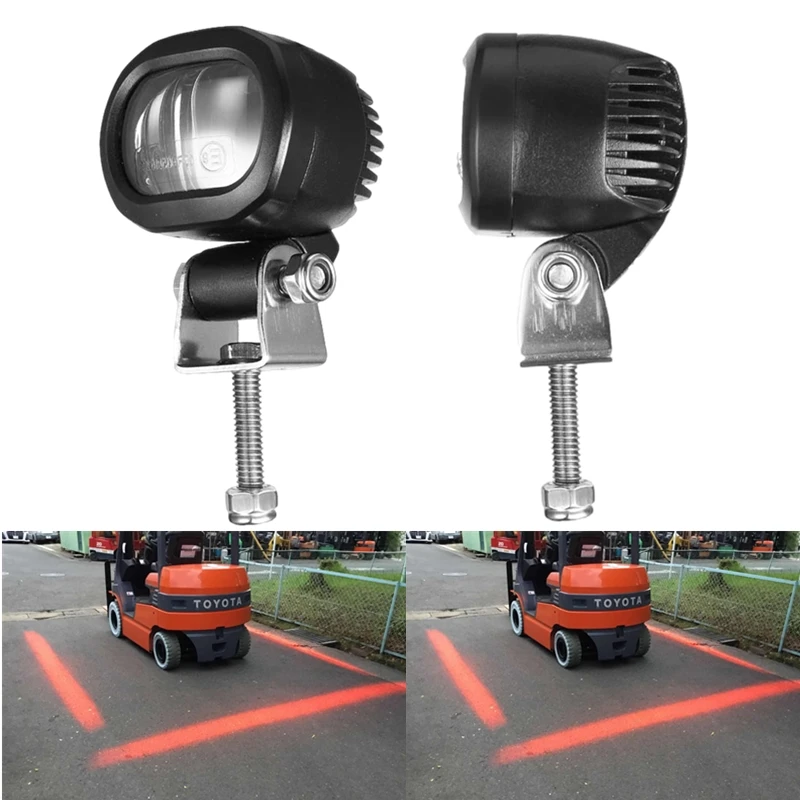 

Фонари для мини-вилочного погрузчика 1x10-80v E9, красные складские фонари для защиты от фонарей