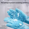 1/3PCS Silicone Pet Bathing Gloves for Cat Puppy Beauty Cleaning Bathe Shampoo Dog Cat Brush Gloves Pet Products 3