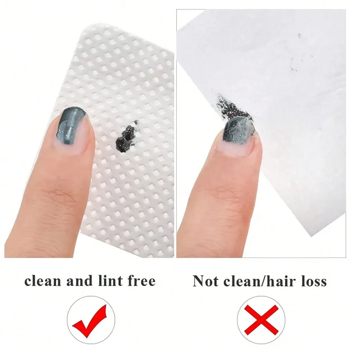 Nail Polish Remover Nail Gel Remover Nail Polish Remover Wipes Nail Cotton Pads Nail Polish Remover Wraps Disposable Nail Pads Lint Free Cotton Pads Nail Polish Remover Wipes Cleaning Tool Nail Art Cleaning Wipes Tips UV Gel Polish Removal Pad Paper