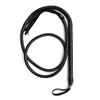 190cm Leather Weave Long Handle Snake Whip Horse Whip Riding Crop Flogger Paddle Slapper Horse Training Dressage Whips 2