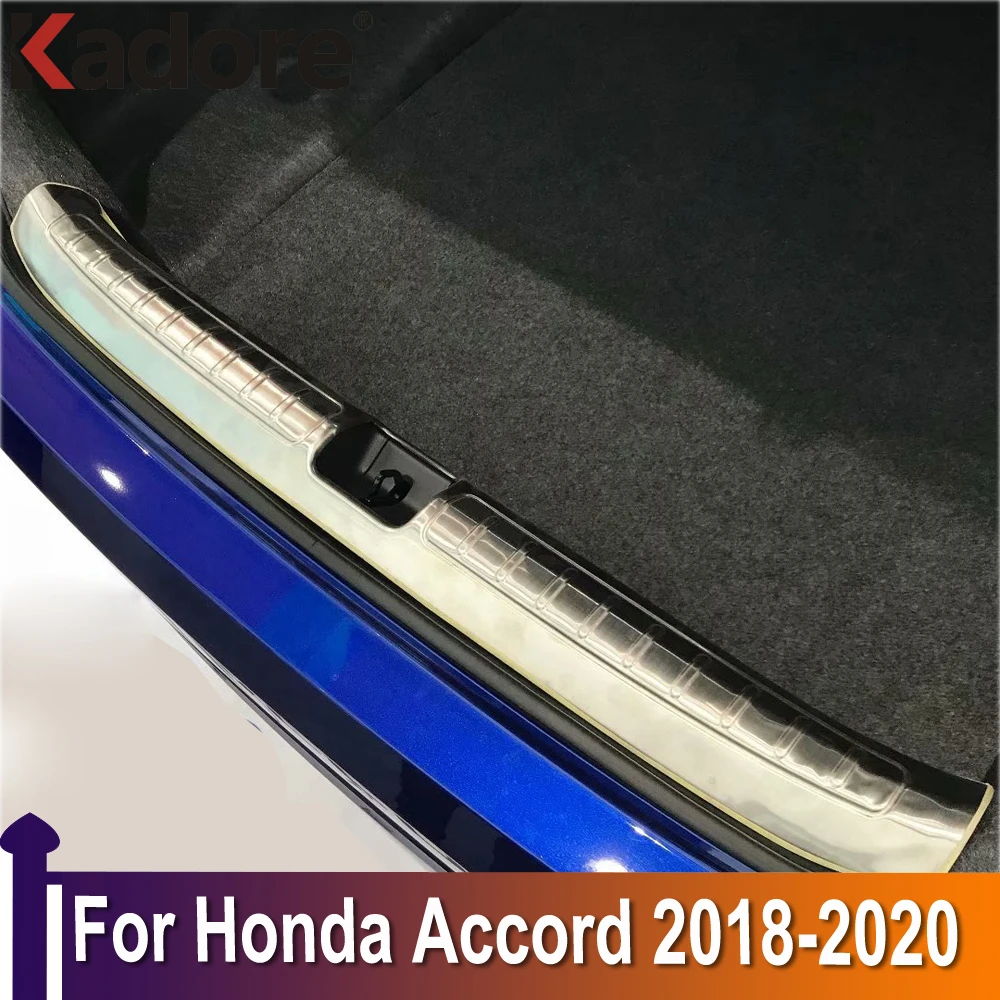Stainless Steel Outer Door Sill plate Guards Protector Cover For Honda Accord