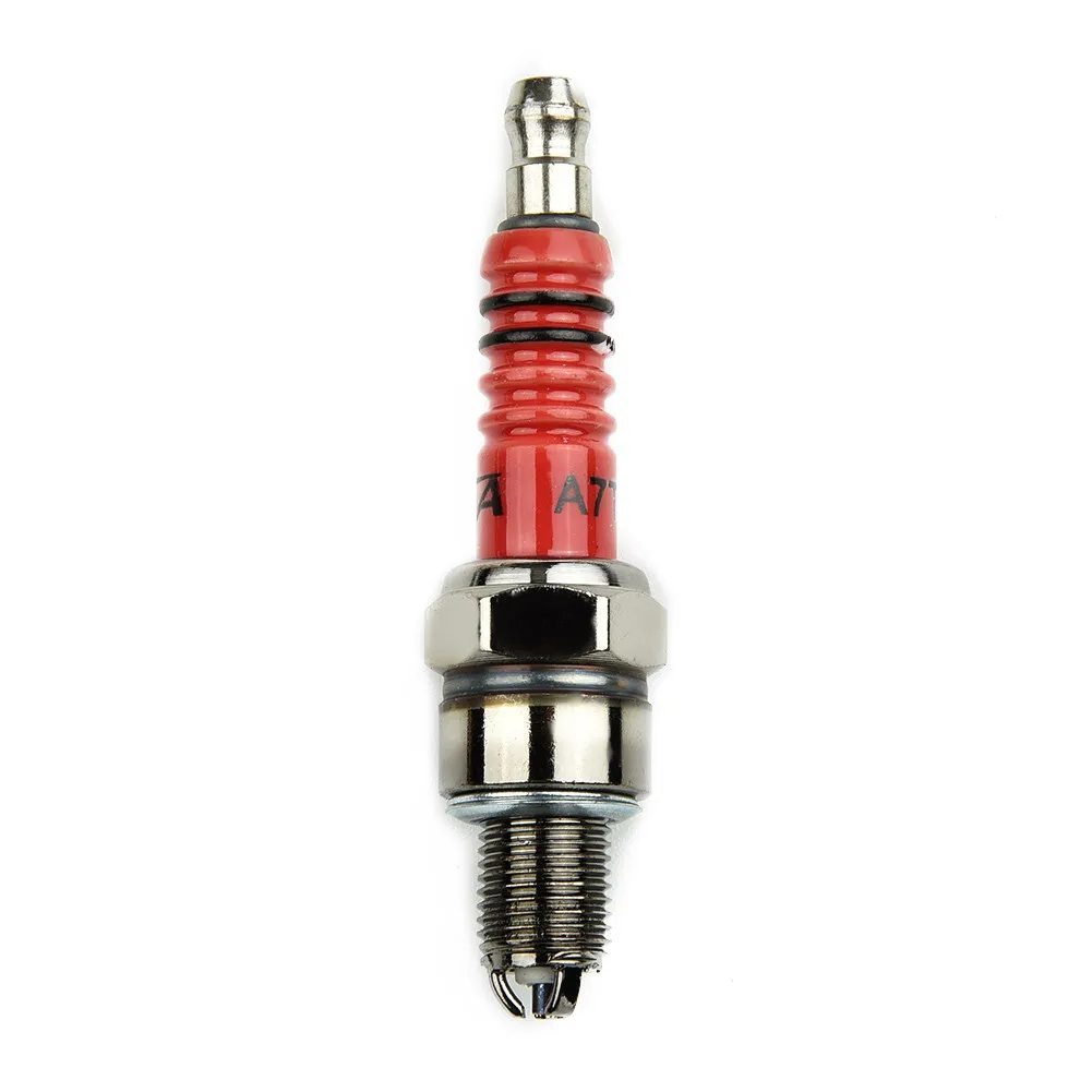 

Racing Spark Plug 3 Electrode A7TC For 50CC-150CC ATV Scooter Motorcycle Dirt Bike Go Kart Triple Electrode High Performance