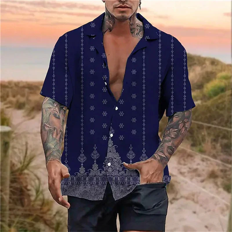 Fashion 2023 men's shirt Hawaiian shirt flower pattern 3D printing short sleeve button top tropical beach casual shirt XS-5XL natural series flower elements pattern printing tpu case for iphone 12 pro max leopard