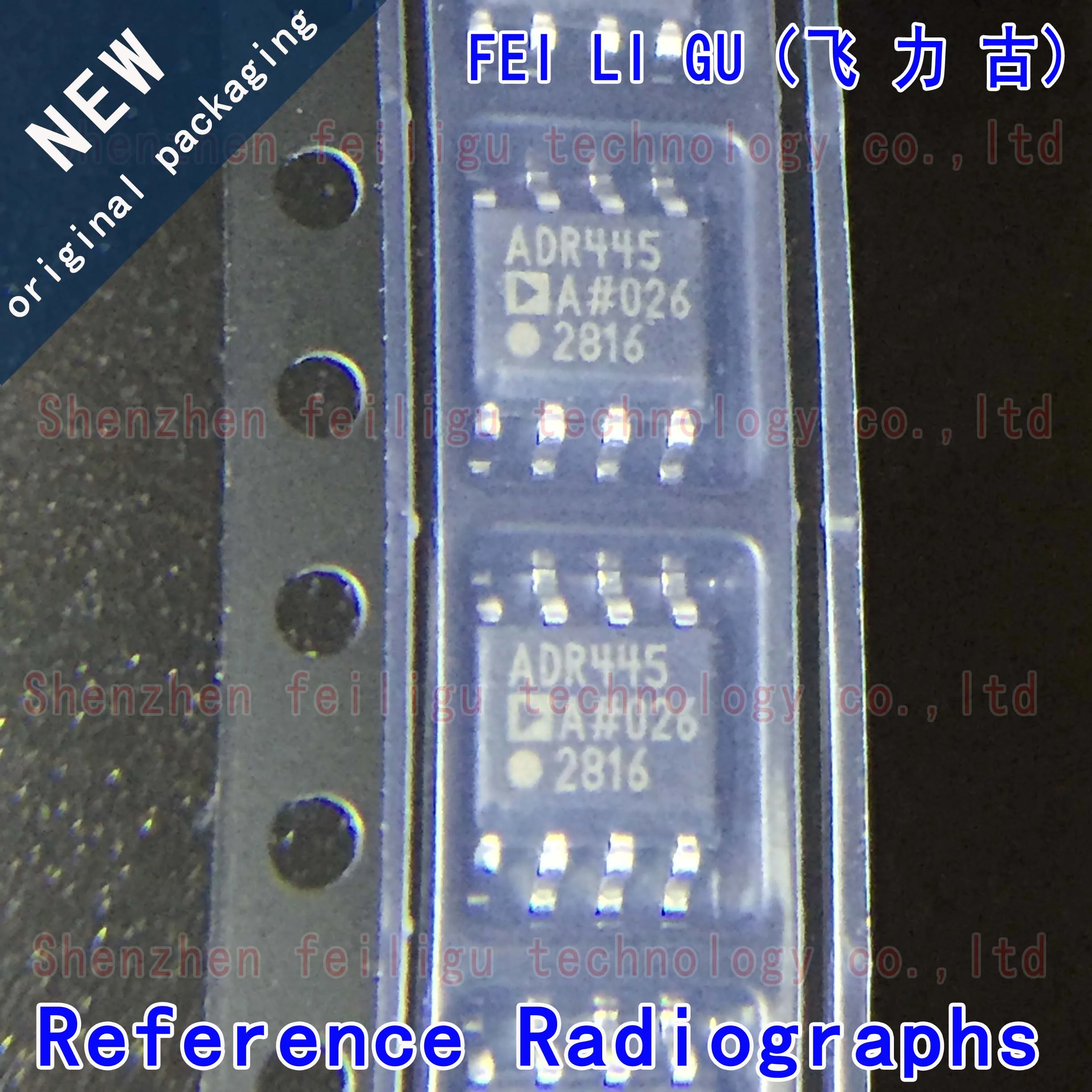 100% New original ADR445ARZ-REEL7 ADR445ARZ ADR445AR ADR445A ADR445 Package:SOP8 Voltage Reference Chip