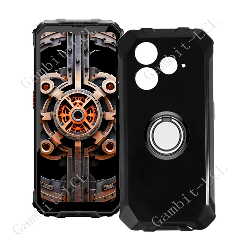 Blackview Oscal Marine 2 Back Ring Holder Bracket Phone Cover - TPU Soft Silicone Case, 6.56