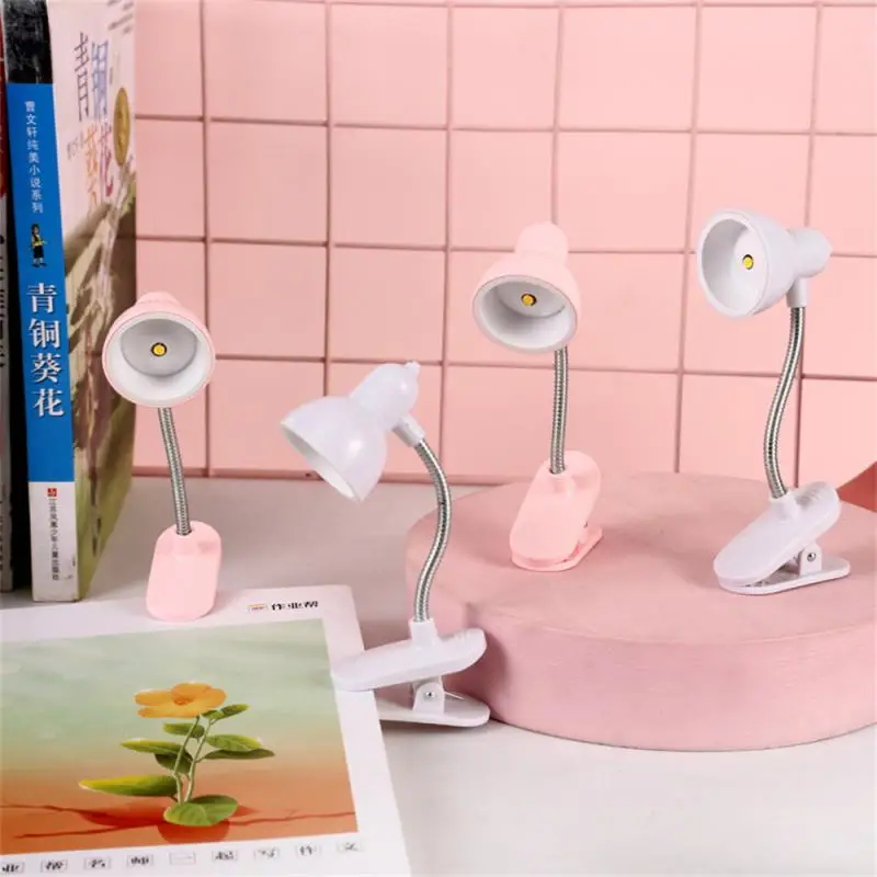 LED Light Night Light Book Light Mini Night Light Mini LED Light Cute Mini Lamp to Read Book Eye Protection Rotatable Reading Lamp with Clamp Reading Lights for Books Desk Table Bedroom