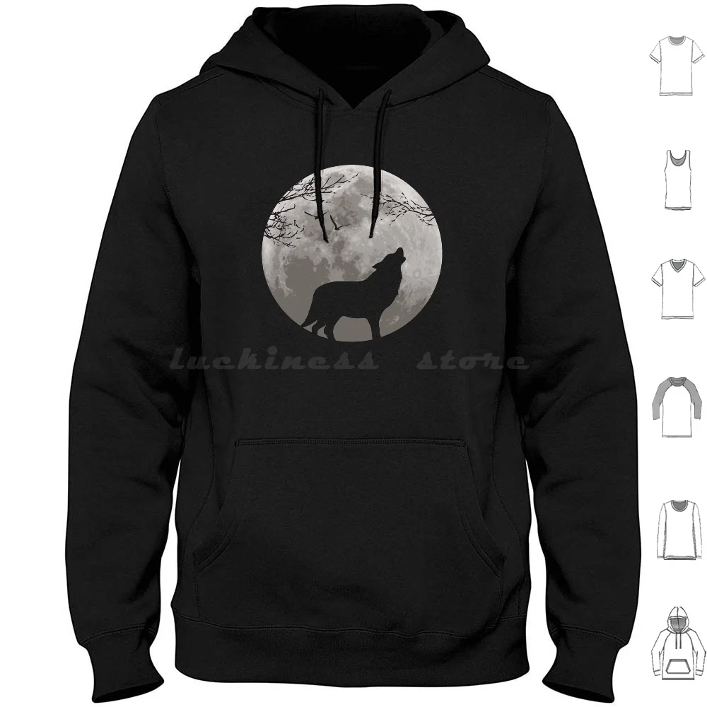 Howling Wolf Felpa Con Cappuccio In Cotone Manica Lunga Boysetsfire Boy Water Set Madball Fire Band Madball Hot Water Music Chuck