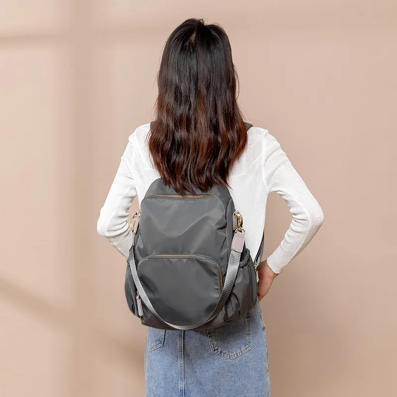 Anti-Theft Women Backpack Purses Versatile Casual Female Rucksack Travel Bag Large Capacity Teen Girls Bookbag School Bag