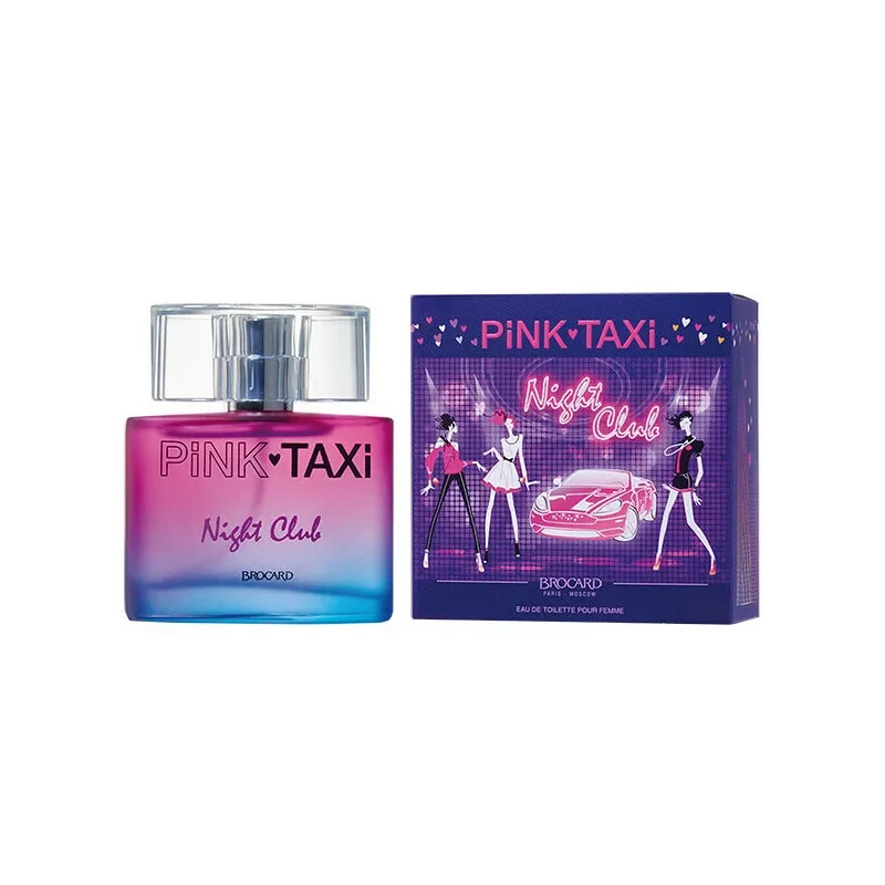 Духи Brocard Pink Taxi Night Club - туалетная вода 50 мл для женщин парфюм Брокард Пинк Такси