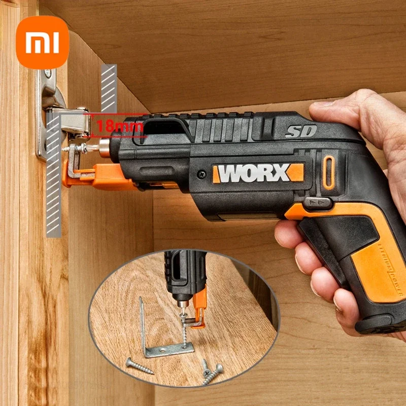 

Xiaomi Worx 4V SD SLIDE DRIVER WX255.4 Mini Electrical Screwdriver Sets Cordless Screwdrivers Household Power Drill Repair Tools