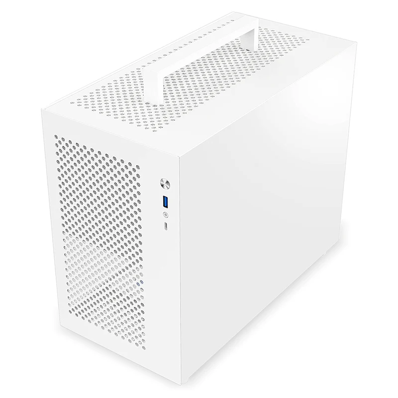 METALFISH S9 MATX Computer Case Gaming PC Chassis Support MATX/ITX/ATX PSU/240 Liquid Cooler/360mm GPU pc case pc chassis computer chassis frame