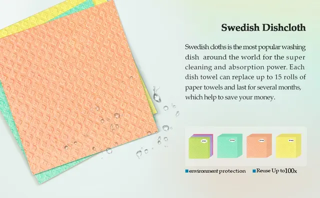 10Pack Swedish Dishcloth Cellulose Sponge Cloths Dish Cloths for Kitchen  Towel Dishcloth for Washing Cleaning Clothes Reusable H - AliExpress