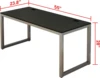 SHW Home Office 55-Inch Large Computer Desk, Espresso 2