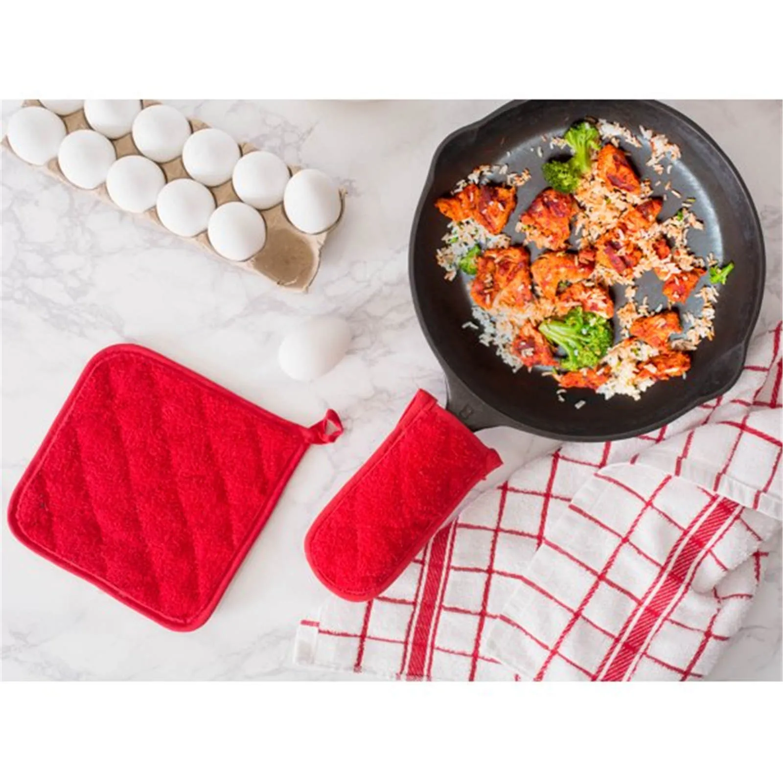 Kitchen Silicone Pot Holders - Flexible & Durable Oven Hotpads - Cooking  Accessories with Pocket are Healthier 