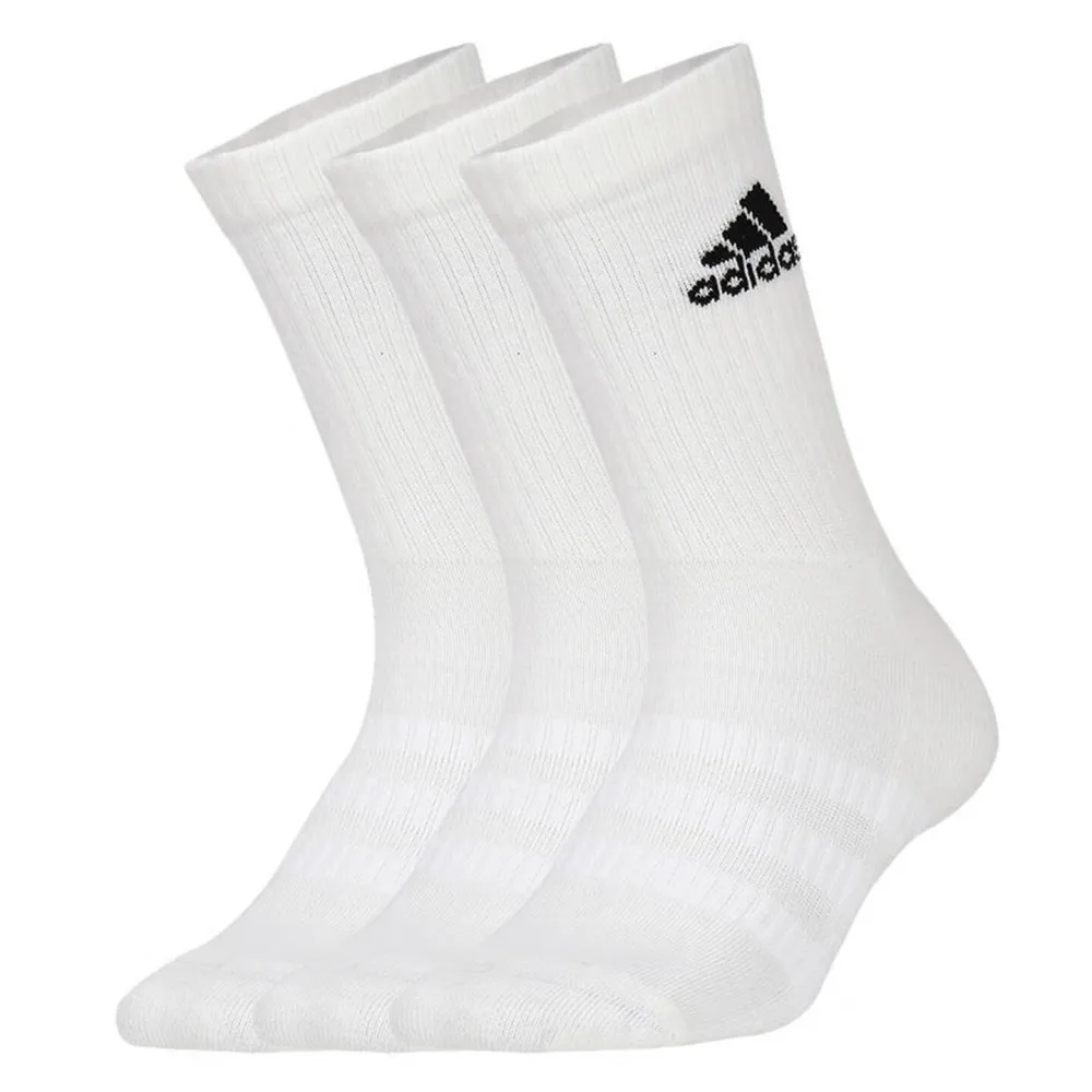 Calzini da basket Adidas Fashion, confezione da 3: calzini alti fino al ginocchio morbidi, eleganti, comodi, antiscivolo e traspiranti DZ9393 - immagine 2