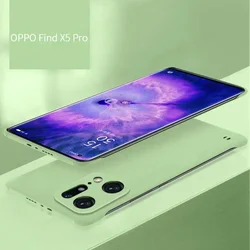 Candy Color Frameless Matte Ultra Slim Hard PC Borderless Phone Case for Find X8 (Mint Green)