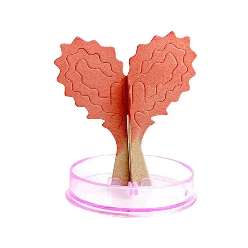 

Crystal Growing Kit Creative Magic Growth Tree Toy Crafts Heart-Shaped Tree Flowering DIY Heart Loved-Shaped Paper Tree Magic