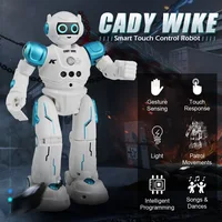 RC Robot Toy, Gesture Sensing Remote Control Robot for Kids Age 3 4 5 6 7 8 12 Year Old Boys Girls Birthday Gift Present, Blue 2