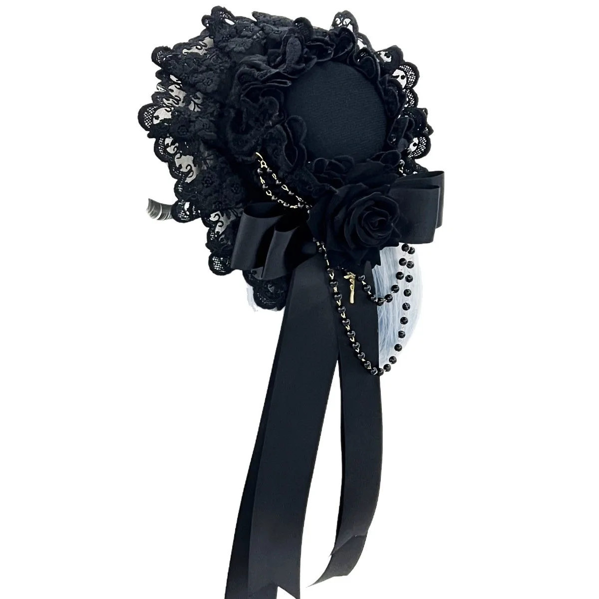 Costume Gotico con Cappello da Donna