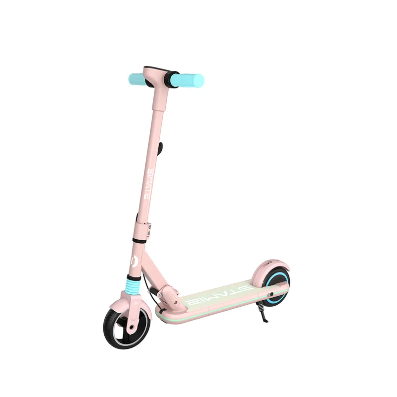 Light Rain S3 Electric Scooter For Kids Children 130W Motor 24V/1Ah Battery 14Km/h Max Mileage Range 8KM Escooter 6.5 Inch Tires