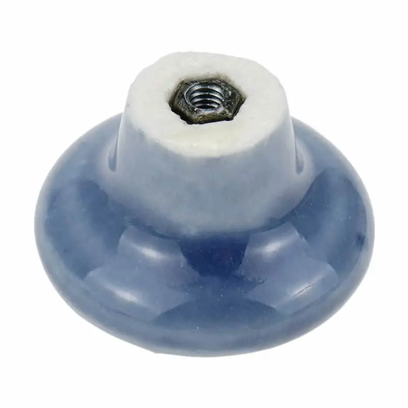 Door Knobs Cabinet Drawer Knobs 1PC Short Ceramic Cabinet Knobs Flower Pull Handles for Door Cabinet Drawer Cupboard Closet Wardrobe Decor Tool