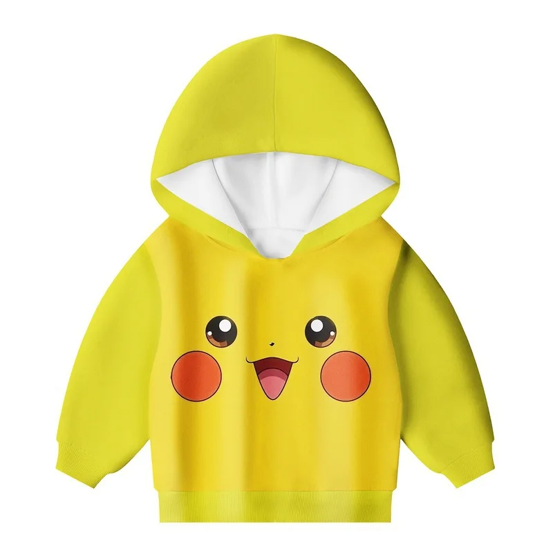 

Лидер продаж 2023, новый мультяшный Детский свитер с круглым вырезом Mengke Pikachu и длинными рукавами на осень и зиму, лучший подарок