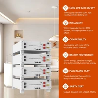 Système d'énergie solaire 8Kw 10Kw 12Kw Kits complets Deye onduleur de stockage d'énergie hybride monophasé et panneaux solaires avec batterie 4